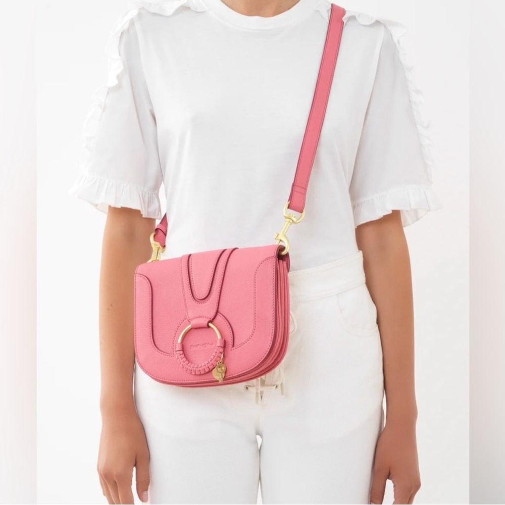 NEW SEE BY CHLOE HANA SHOULDER BAG PINK